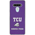 Texas Christian University Mascot LG Stylo 6 Clear Case