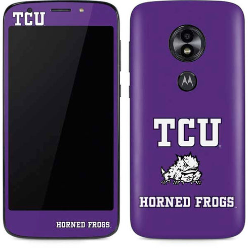 Texas Christian University Mascot Moto E5 Play Skin
