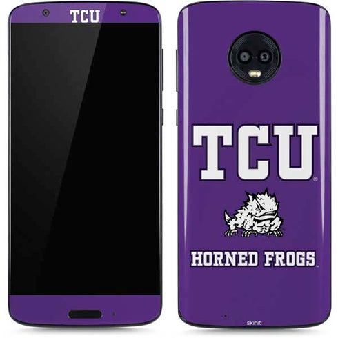 Texas Christian University Mascot Moto G6 Skin