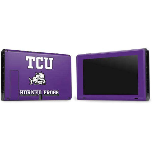 Texas Christian University Mascot Nintendo Switch Bundle Skin