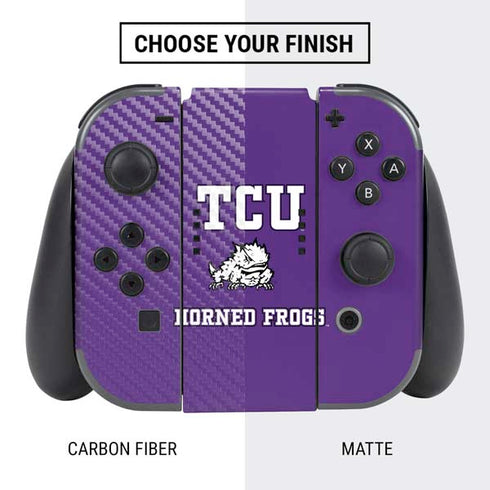 Texas Christian University Mascot Nintendo Switch Bundle Skin