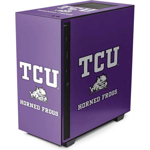 Texas Christian University Mascot NZXT H510 Compact ATX Mid-Tower Case Skin
