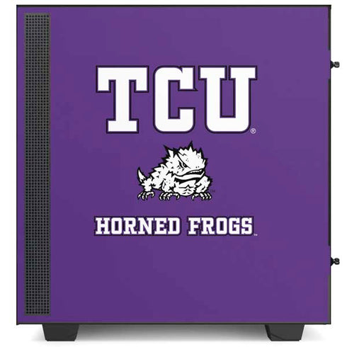 Texas Christian University Mascot NZXT H510 Compact ATX Mid-Tower Case Skin