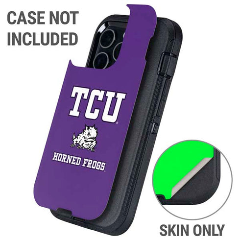 Texas Christian University Mascot Otterbox Defender iPhone Skin
