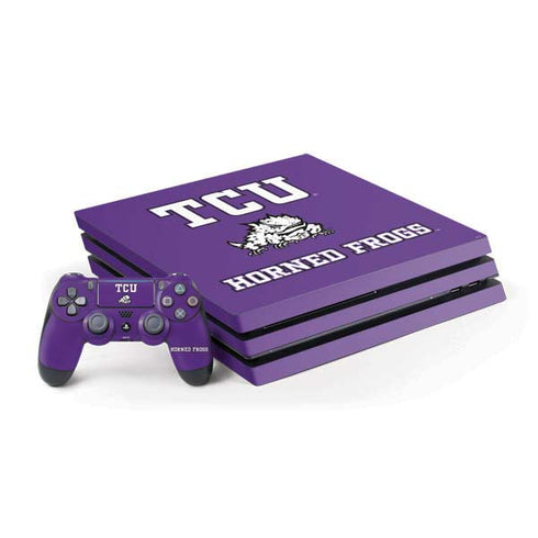 Texas Christian University Mascot PS4 Pro Bundle Skin
