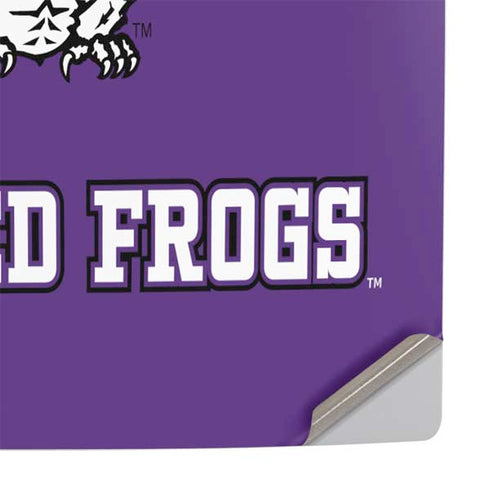 Texas Christian University Mascot PS5 Slim Disk Console Skin