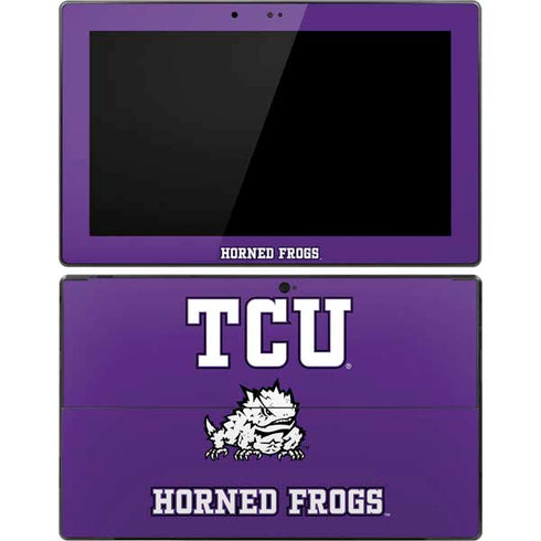 Texas Christian University Mascot Surface Pro Tablet Skin