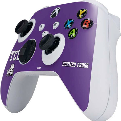 Texas Christian University Mascot Xbox Series S Controller Skin