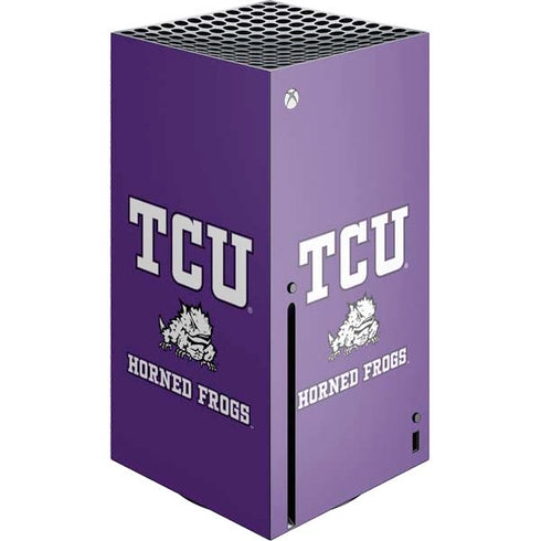Texas Christian University Mascot Xbox Series X Console Skin