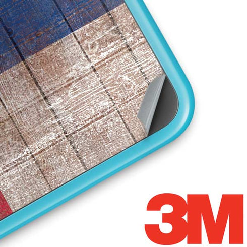 Texas Flag Dark Wood Nintendo 2DS XL (2017) Skin