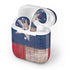 Texas Flag Dark Wood Apple AirPods 2 Skin