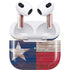 Texas Flag Dark Wood Apple AirPods (3rd Gen 2021) Skin