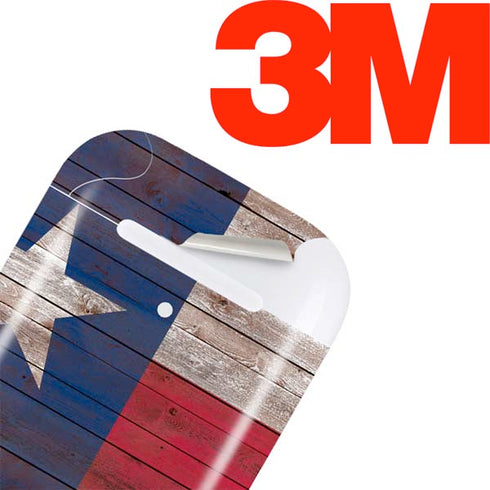 Texas Flag Dark Wood Apple AirPods Skin
