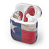 Texas Flag Dark Wood Apple AirPods Skin