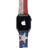 Texas Flag Dark Wood Apple Watch Band 42-44mm