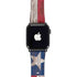 Texas Flag Dark Wood Apple Watch Band 38-40mm