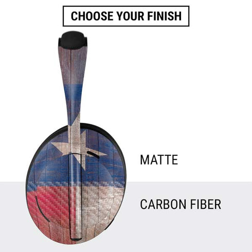 Texas Flag Dark Wood Bose Noise Cancelling Headphones 700 Skin