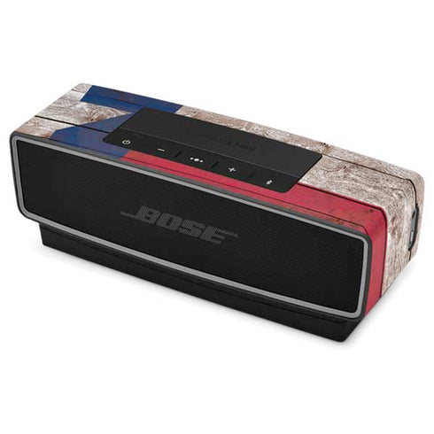 Texas Flag Dark Wood Bose SoundLink Mini Speaker II Skin