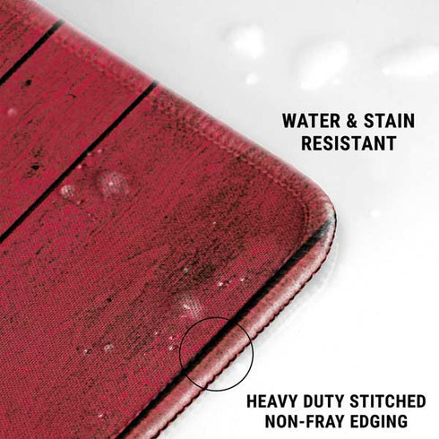 Texas Flag Dark Wood Gaming Mouse Pad