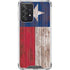 Texas Flag Dark Wood Galaxy A52 5G Clear Case