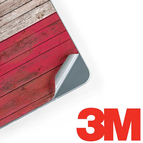 Texas Flag Dark Wood Galaxy Book 12in Skin