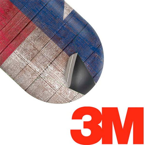 Texas Flag Dark Wood Galaxy Buds Skin