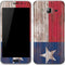 Texas Flag Dark Wood Galaxy J3 Skin