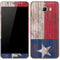 Texas Flag Dark Wood Galaxy J7 Skin