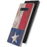 Texas Flag Dark Wood Galaxy S10 Plus Skin