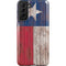 Texas Flag Dark Wood Galaxy S21 Plus 5G Pro Case