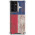 Texas Flag Dark Wood Galaxy S21 Ultra 5G Clear Case