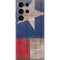 Texas Flag Dark Wood Galaxy S23 Ultra Skin