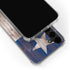 Texas Flag Dark Wood Galaxy S24 Plus Clear Case