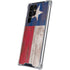 Texas Flag Dark Wood Galaxy S24 Ultra Clear Case