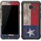 Texas Flag Dark Wood Galaxy S7 Active Skin