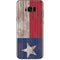 Texas Flag Dark Wood Galaxy S8 Plus Skin