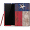 Texas Flag Dark Wood Samsung Galaxy Tab Skin
