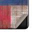 Texas Flag Dark Wood Galaxy Z Flip Skin