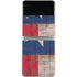 Texas Flag Dark Wood Galaxy Z Flip4 5G Skin