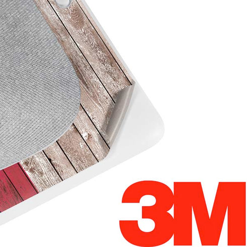 Texas Flag Dark Wood Google Home Hub Skin