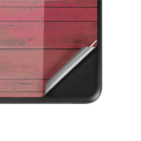 Texas Flag Dark Wood Google Pixelbook Go Skin