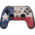 Texas Flag Dark Wood Google Stadia Controller Skin