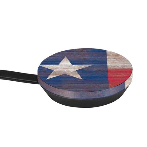 Texas Flag Dark Wood Google Stadia Controller Skin