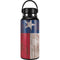Texas Flag Dark Wood Hydro Flask 32oz Wide Mouth Skin