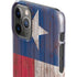 Texas Flag Dark Wood iPhone 11 Pro Lite Case