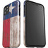 Texas Flag Dark Wood iPhone 11 Pro Max Impact Case