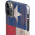 Texas Flag Dark Wood iPhone 11 Pro Max Lite Case