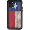 Texas Flag Dark Wood iPhone 11 Pro Max Waterproof Case