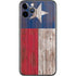 Texas Flag Dark Wood iPhone 11 Pro Skin