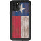Texas Flag Dark Wood iPhone 11 Pro Waterproof Case
